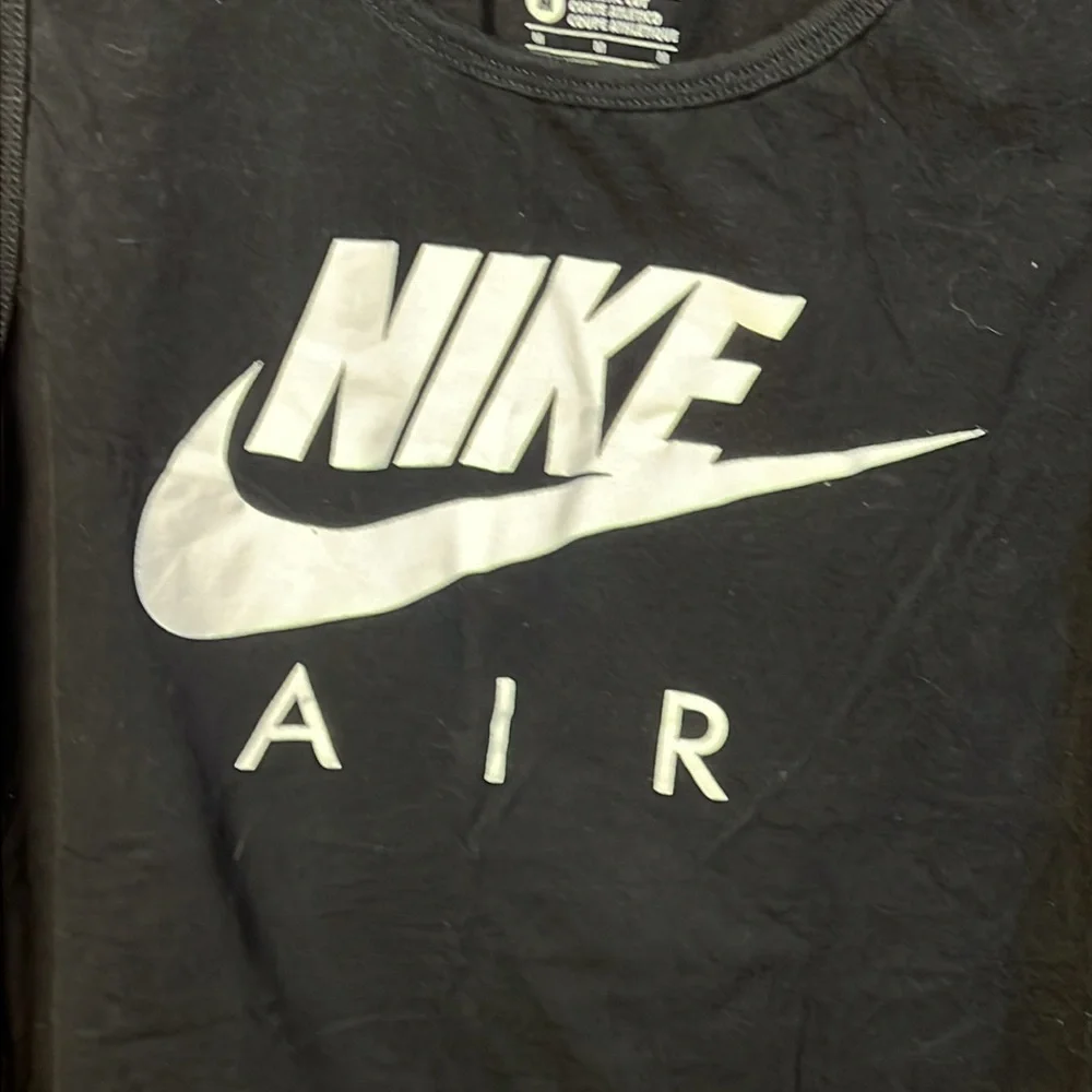 Nike Air Tee Athletic Cut Men’s  Black Tank Top Md workout Athleisure Loungewear